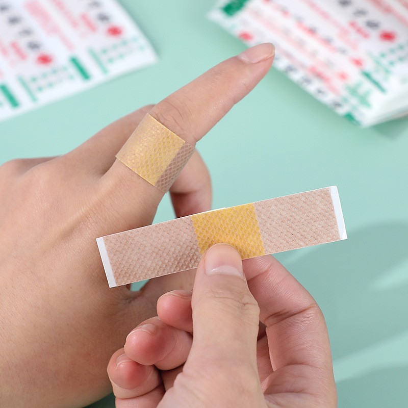 Home Improvement Services - 100Pcs Elastic Wound Adhesive Plaster Breathable