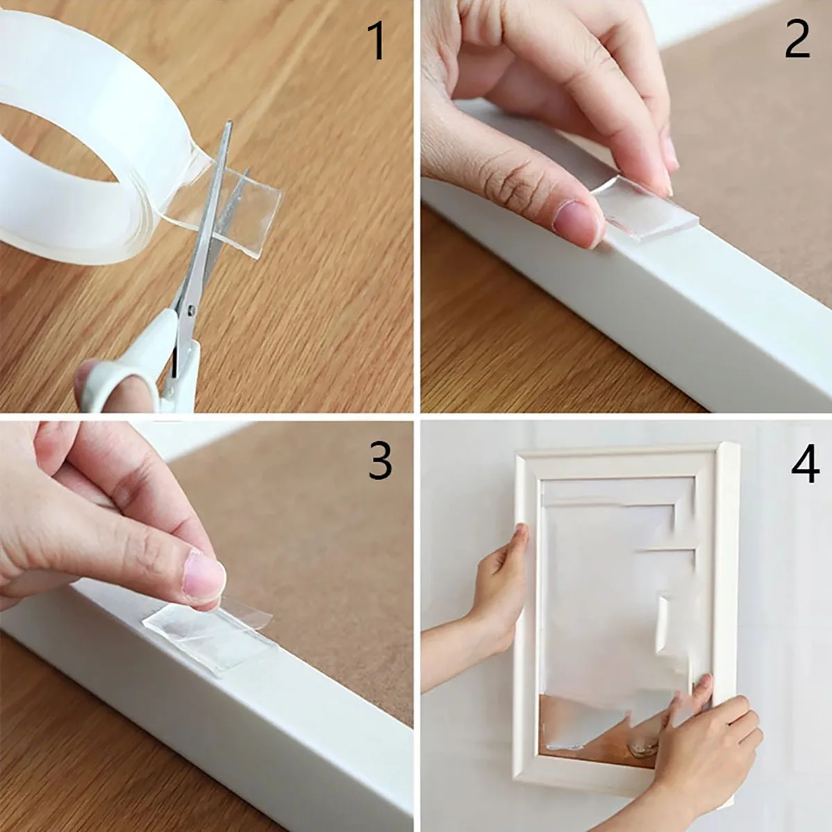 Home Improvement And Tools - Nano Tape Double Powerful Transparent Reusable