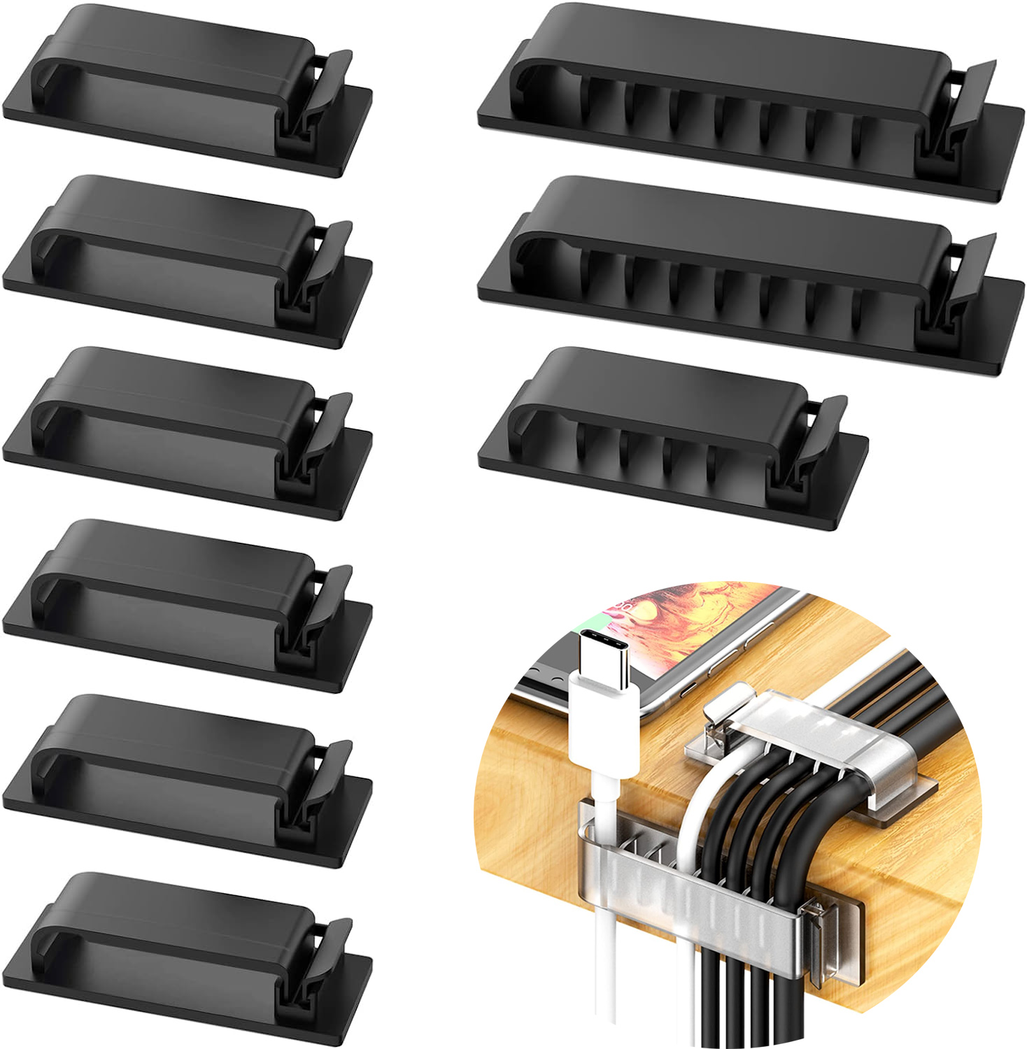 Cable Organizer Self Adhesive  - đánh giá và giá Wall Anchor Plastic