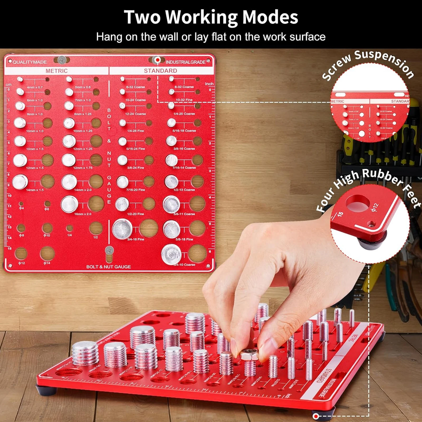Nut and Bolt Thread Gauge Set  - đánh giá và giá Home Improvement Services