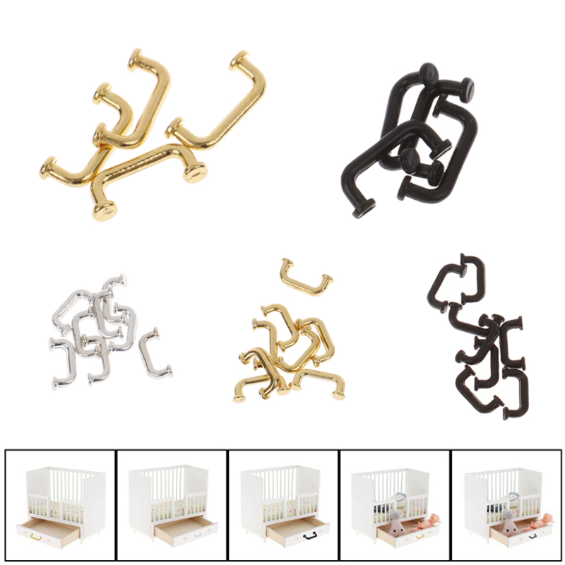 1:12 Miniature 4/8pcs Door Cab - đánh giá và giá Cabinet Handle Pull