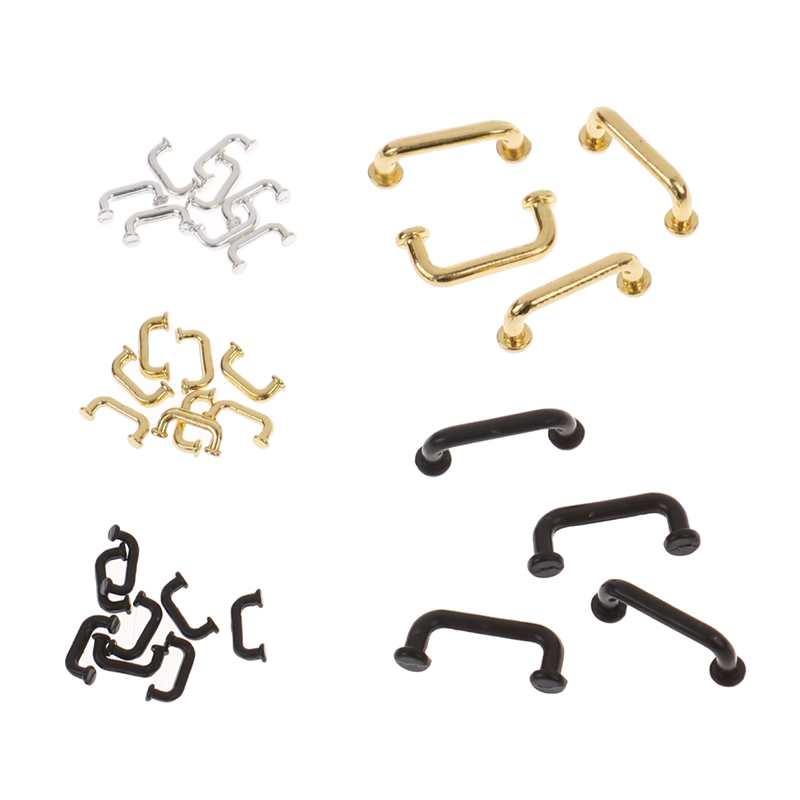 1:12 Miniature 4/8pcs Door Cab - đánh giá và giá Cabinet Handle Pull