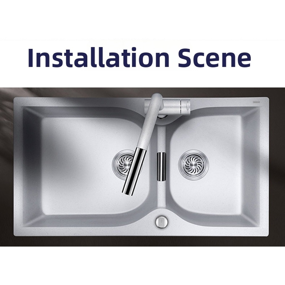 304 Stainless Steel Sink Overf - đánh giá và giá Home Improvement Kitchen Set
