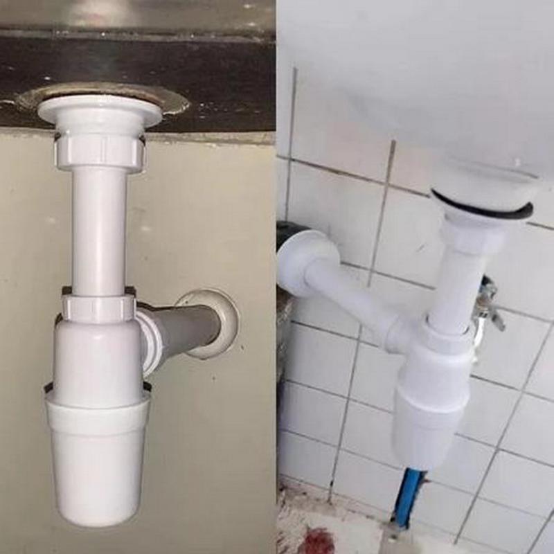 Heavy Duty Anti Clog PVC P Tra - đánh giá và giá Home Improvement Kitchen Set